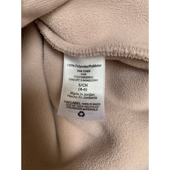 Women's Time and Tru Blush Pink Polyester Zip Up Sweater - Size S(4-6) - Picture 6 of 6